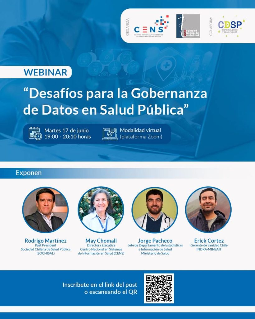 Webinar: Desafíos para la Gobernanza de Datos en Salud Pública