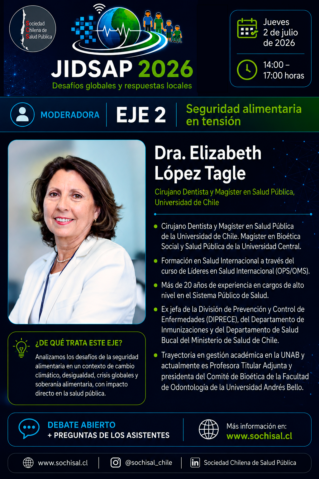 moderadora elizabeth lopez