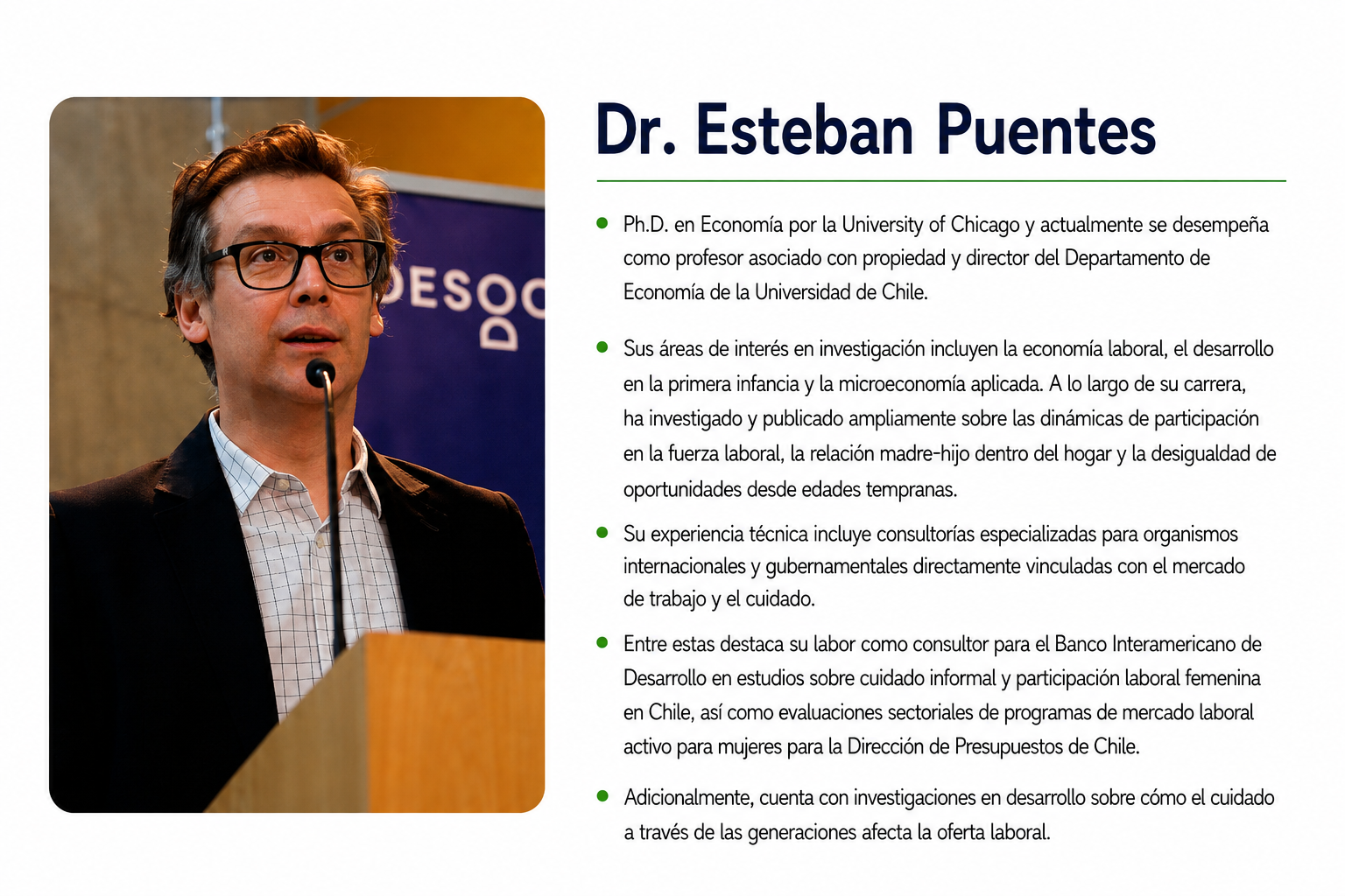 Dr Esteban Puentes