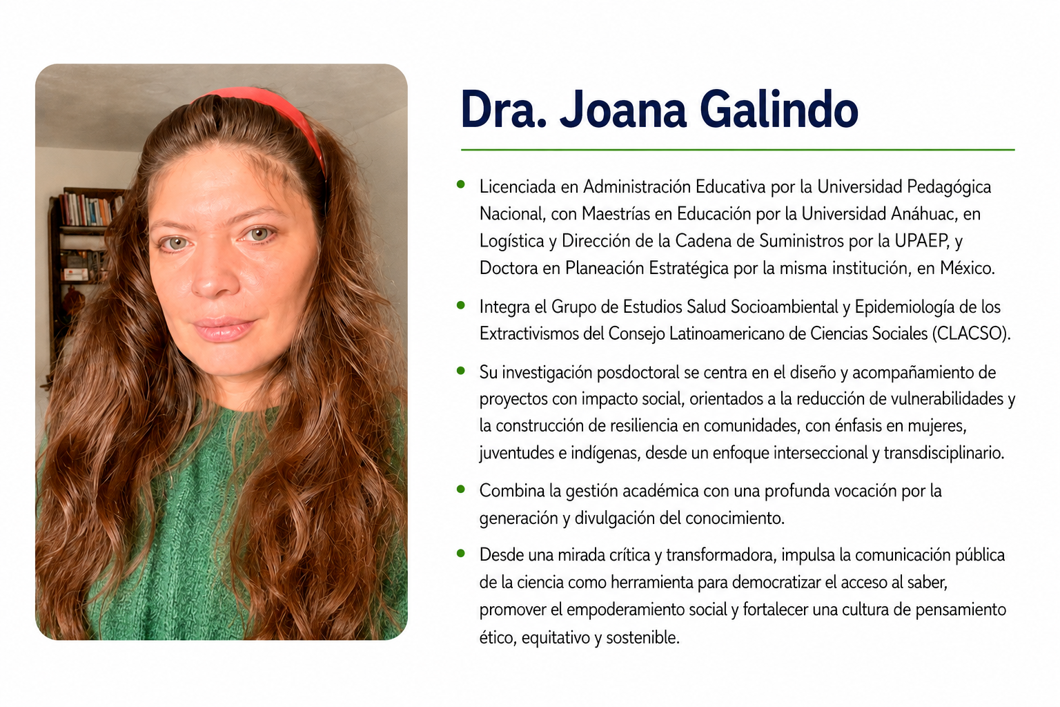 Dra Joana Galindo