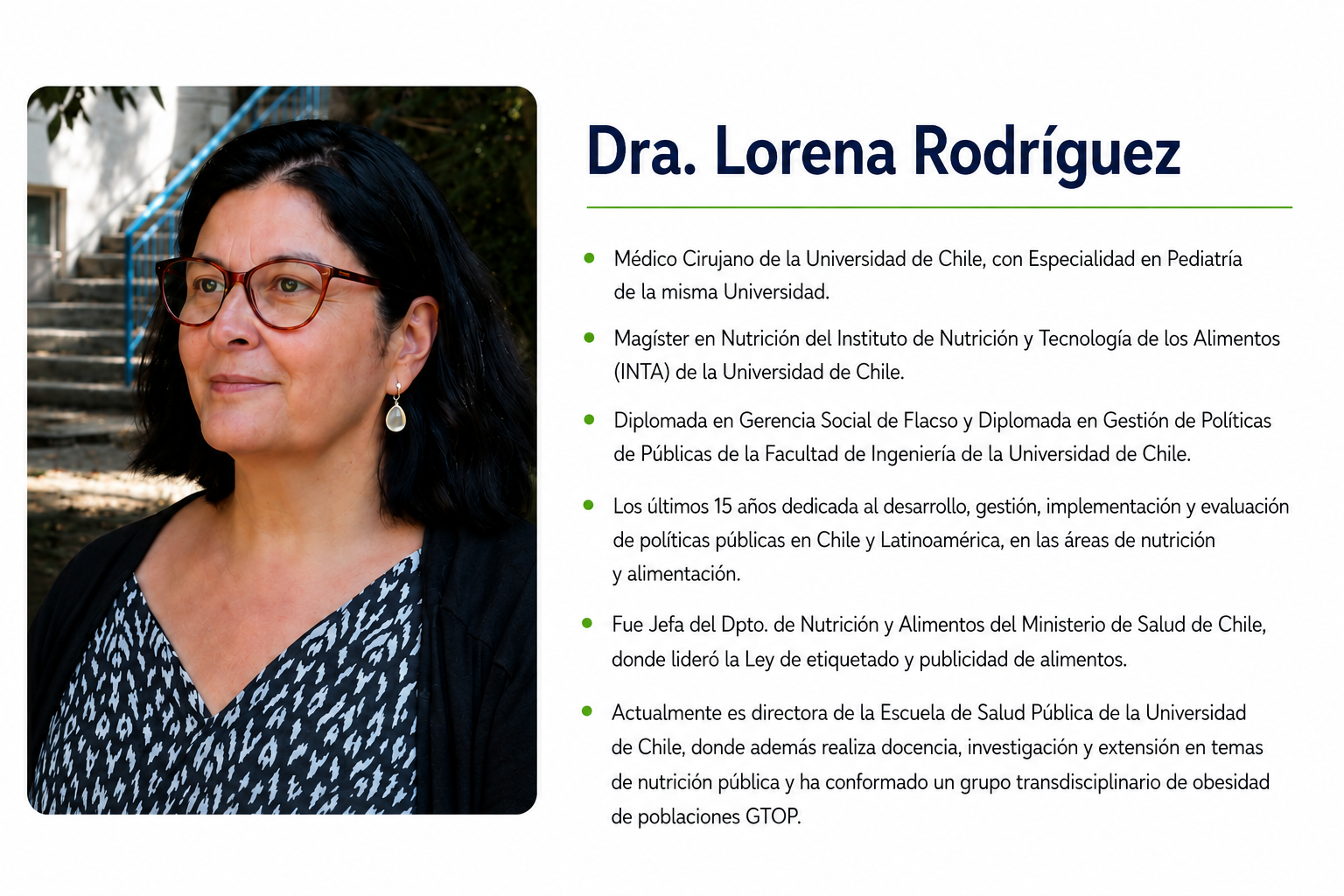 Dra Lorena Rodríguez
