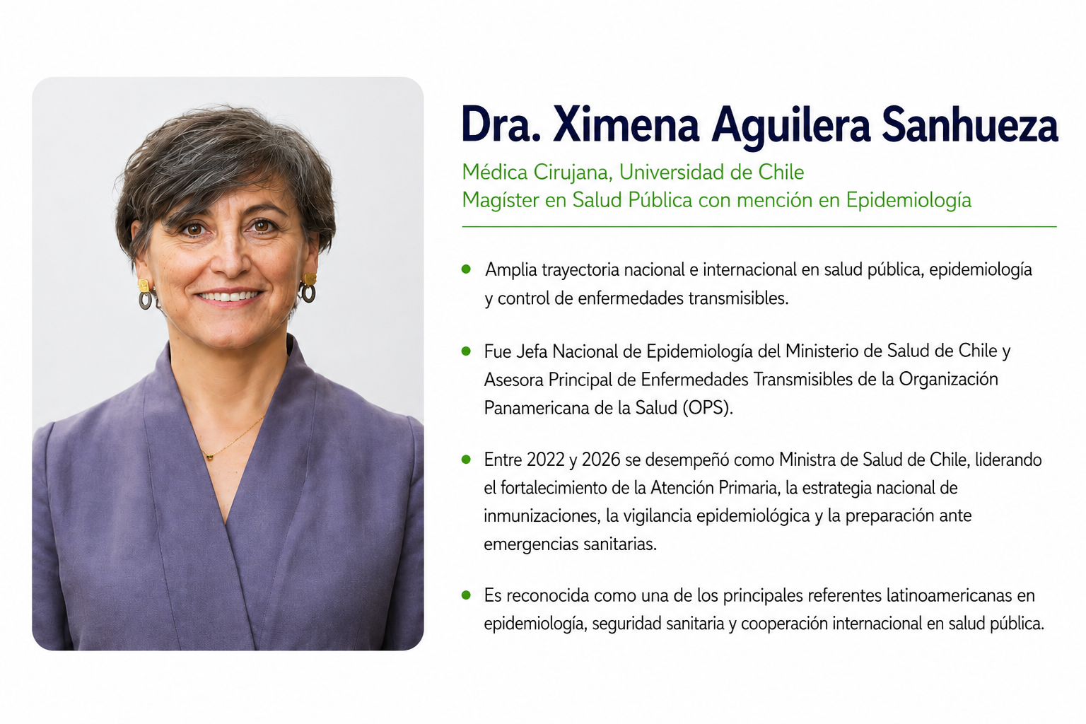 Dra Ximena Aguilera