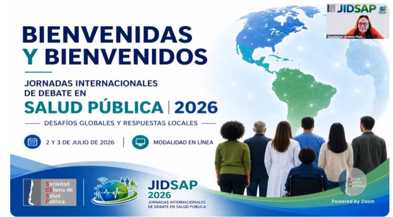 Dra. Verdejo efectuando la apertura de las JIDSAP 2026.